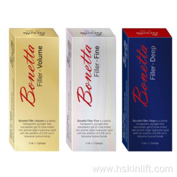 Korea 2.2ml high-quality Dermal filler Bonetta 24mg hyaluronic acid filler